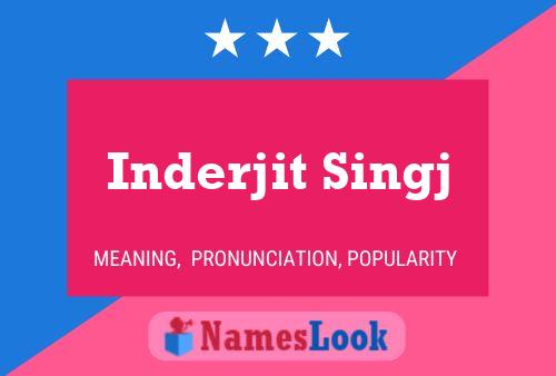 Inderjit Singj Name Poster