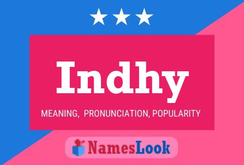 Indhy Name Poster