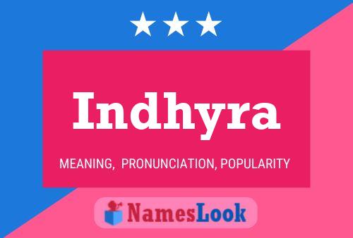 Indhyra Name Poster