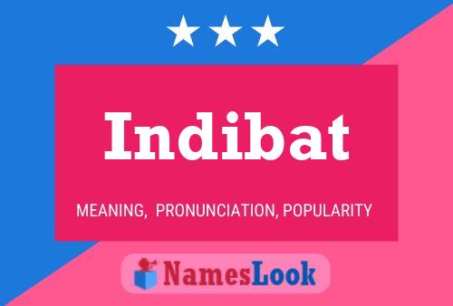 Indibat Name Poster