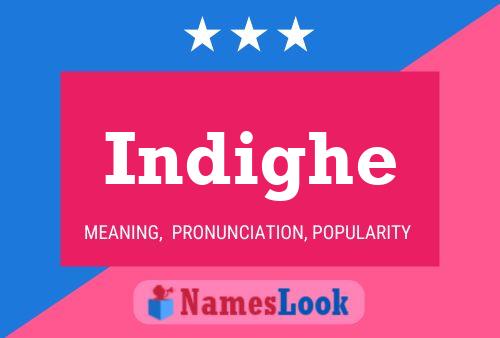 Indighe Name Poster