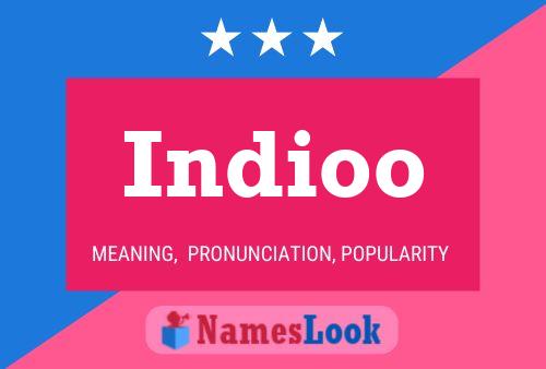 Indioo Name Poster