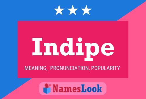 Indipe Name Poster