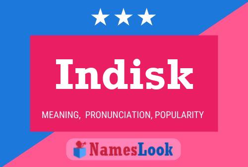 Indisk Name Poster