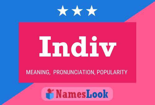 Indiv Name Poster