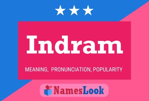 Indram Name Poster