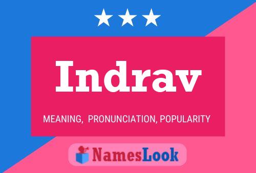 Indrav Name Poster