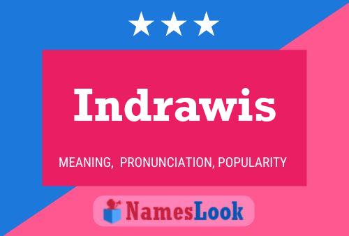 Indrawis Name Poster