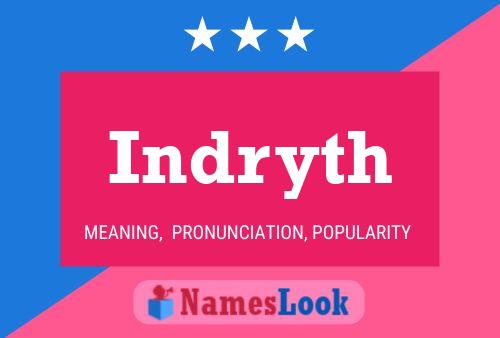 Indryth Name Poster