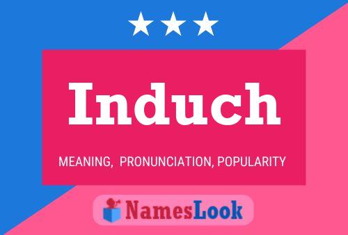 Induch Name Poster