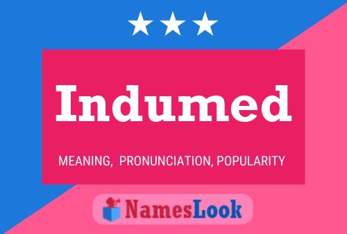 Indumed Name Poster