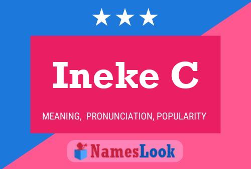 Ineke C Name Poster