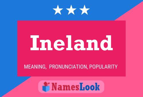 Ineland Name Poster