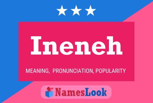 Ineneh Name Poster