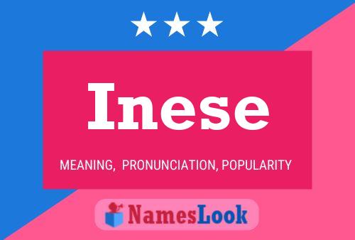 Inese Name Poster