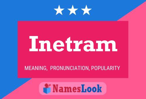 Inetram Name Poster