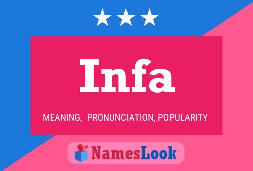 Infa Name Poster