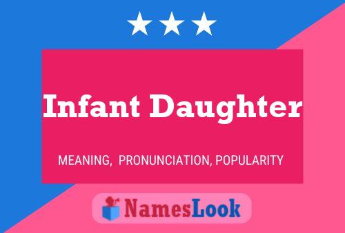 Infant Daughter Name Poster