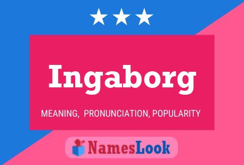 Ingaborg Name Poster