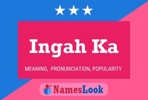 Ingah Ka Name Poster