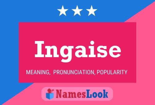 Ingaise Name Poster