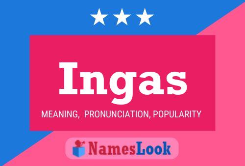 Ingas Name Poster