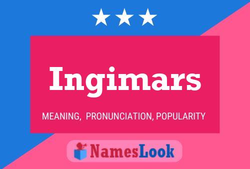 Ingimars Name Poster