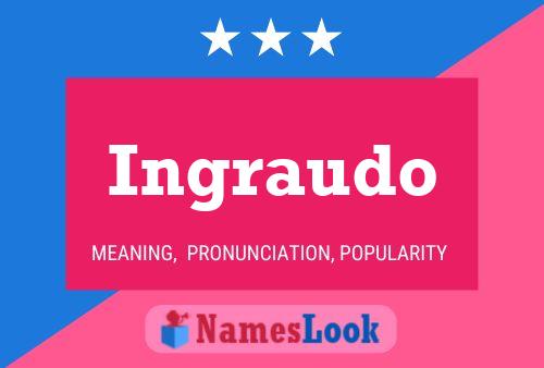 Ingraudo Name Poster