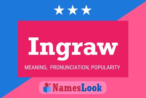 Ingraw Name Poster