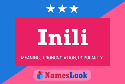 Inili Name Poster