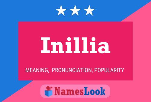 Inillia Name Poster