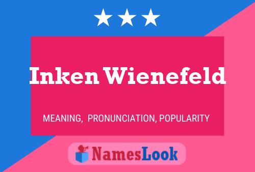 Inken Wienefeld Name Poster