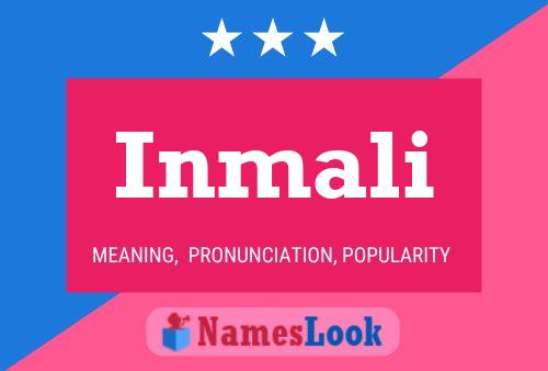 Inmali Name Poster