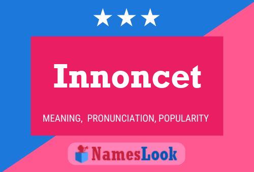 Innoncet Name Poster