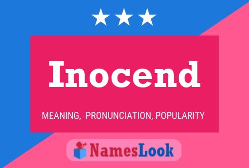 Inocend Name Poster