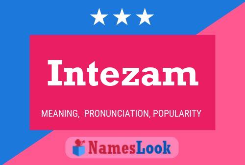 Intezam Name Poster