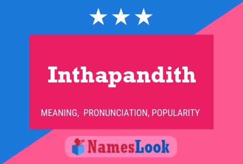 Inthapandith Name Poster