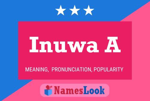 Inuwa A Name Poster