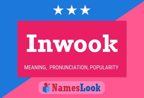 Inwook Name Poster