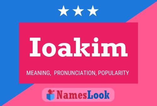 Ioakim Name Poster