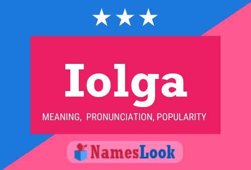 Iolga Name Poster