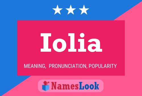 Iolia Name Poster