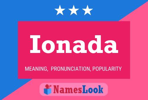 Ionada Name Poster