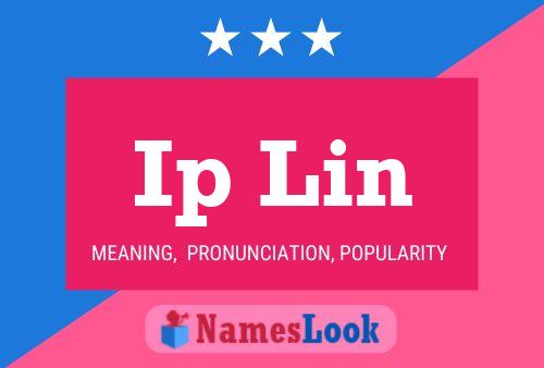 Ip Lin Name Poster