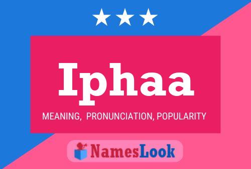 Iphaa Name Poster