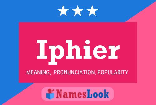 Iphier Name Poster