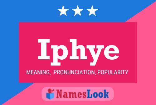 Iphye Name Poster