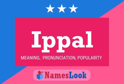 Ippal Name Poster