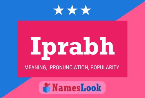 Iprabh Name Poster