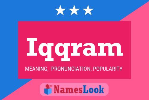 Iqqram Name Poster